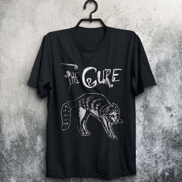The Cure Retro Vintage Style The Cure Boys Rock Band Music Unisex Shirt 4846083 - Picture 1 of 2